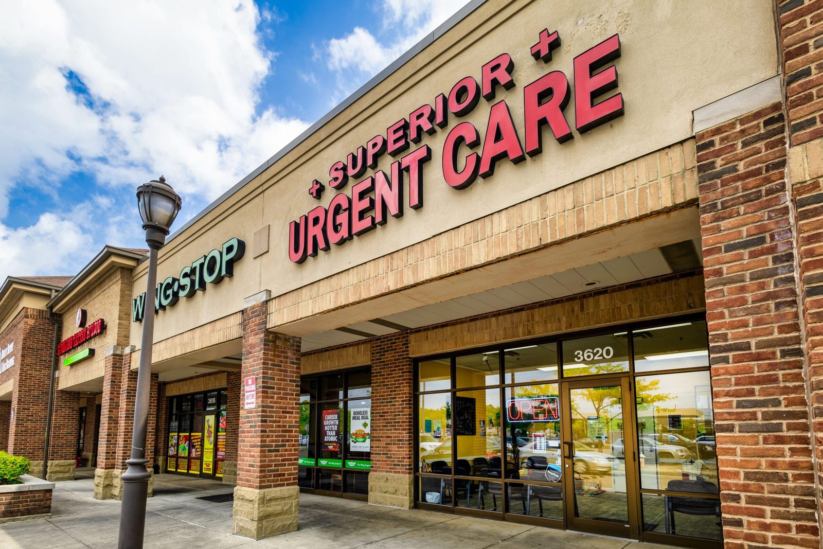Superior Urgent Care at 3620 Gender Rd. in Canal Winchester, Ohio